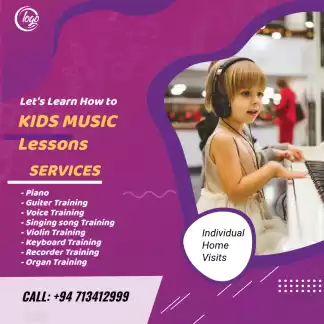Kids Music Lessons - Piano Guitar & Violin Lessons (Home Visits Or Online)