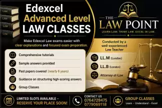 Law AL Edexcel classes