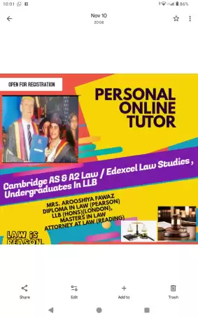 . “Law Classes for Edexcel and Cambridge Students – Expert Teacher, Proven Results!” !“New Batch Starting – LLB & Law Tuition (Individual / Group)”