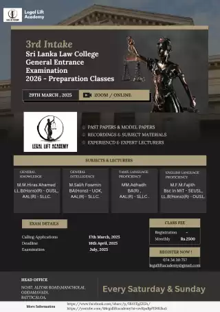 Law Entrance Preparation Classes