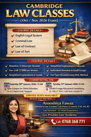 Law Examination Mastery Program – Cambridge OCT/NOV 2026