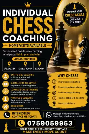 ♟️Learn Chess with Personal Coaching