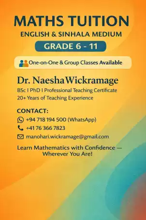 Learn Mathematics with Confidence - Wherever You Are !