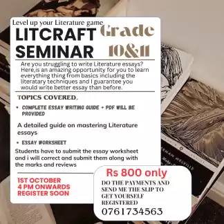 Literature essay writing guidance