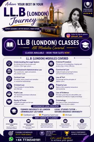 LL.B Module Classes