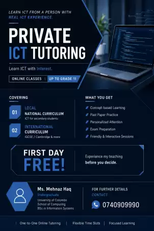 Local and Cambridge syllabus ICT