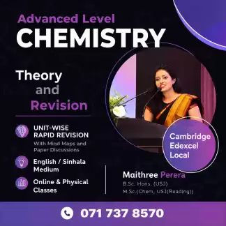 Local Cambridge Edexcel Advanced Level Chemistry