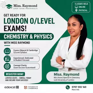 London exams Chemistry & Physics