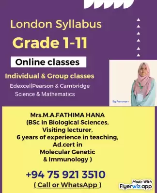 London O level(IGCSE) Chemistry Biology and physics