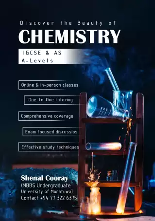 Master Chemistry with Expert Tutoring! 🧪✨ *IGCSE & AS/A-Level Classes*