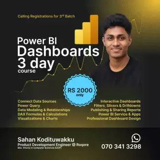 Master Power BI Dashboards in 3 Days (3rd Batch)