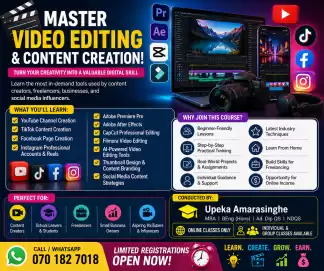 🎬 MASTER VIDEO EDITING & CONTENT CREATION!