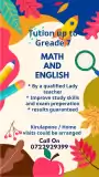 Math and English up to Grade 7