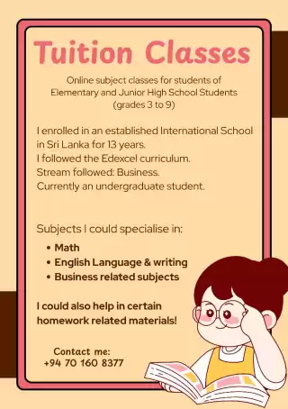 Math English Business studies