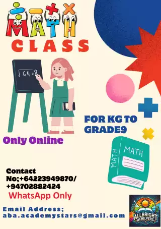 Mathematic from KG to grade 9 Local, Edexcel & Cambridge