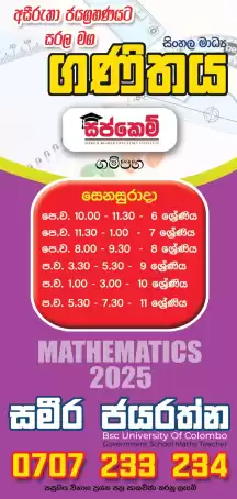 Mathematics 6-11 (Sinhala Medium )