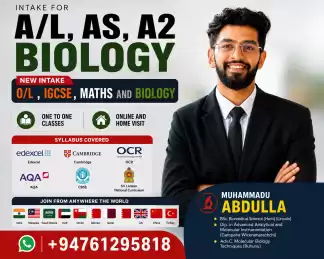 MATHEMATICS AND SCIENCE BIOLOGY HOME VISIT CLASSES