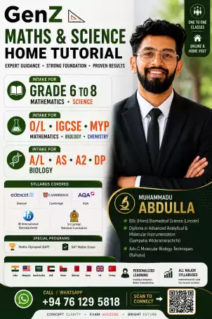 MATHEMATICS BIOLOGY SCIENCE HOME VISIT ONLINE CLASSES EDEXCEL CAMBRIDGE IB INTERNATIONAL