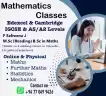 Mathematics classes Edexcel & Cambridge for OL & AL