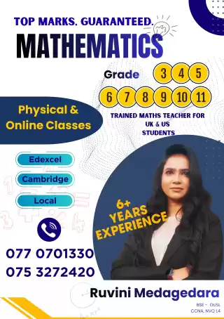 Mathematics Classes – Grades 3–11 | Cambridge, Edexcel & Local