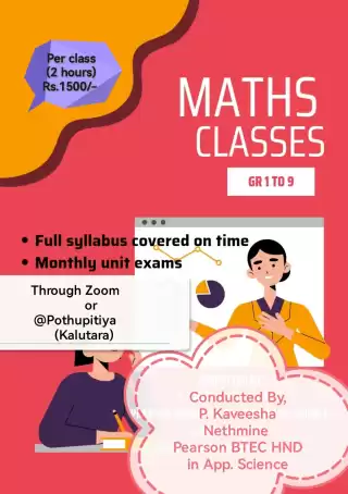 Mathematics classes (Sin & Eng medium) 6-11