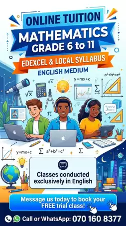 Mathematics Edexcel syllabus and Local Syllabus English medium