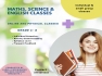 Mathematics, English and Science classes 