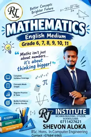 Mathematics English medium From grade 6 to 11
