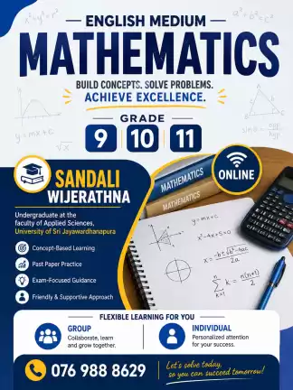 Mathematics English Medium Grade 6-11