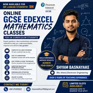 Mathematics for Edexcel Students and local Students