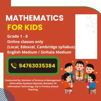 Mathematics for Grade 1 - 8