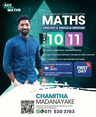 Mathematics for Grade 10/11.