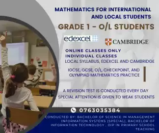 Mathematics for International and Local Students
