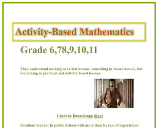 Mathematics for so-called week students