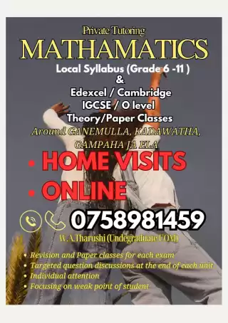 Mathematics Grade 6 - 11