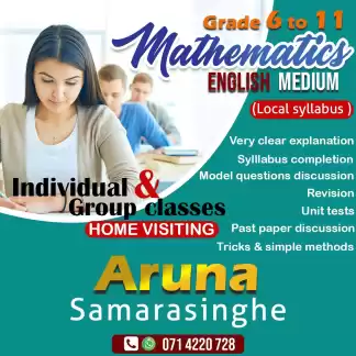 Mathematics individual class