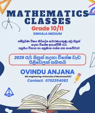 Mathematics-Individual or Group Class