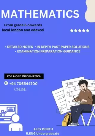 Mathematics Local ,London and Edexcel