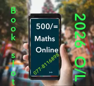 Mathematics O/L 2026