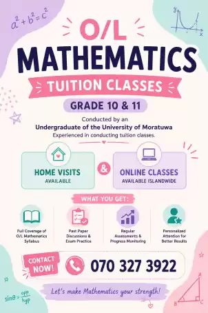 Mathematics- O level- Grade 10 and 11