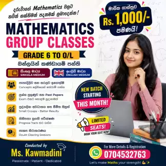 Mathematics Online Classes