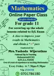 Mathematics Paper Class