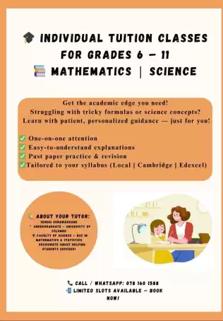 Mathematics & Science Classes