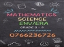 Mathematics, Science, ENV/ERA Classes From Grade 3 To 9 (ENGLISH MEDIUM) - Edexcel/Cambridge/Local Syllabus