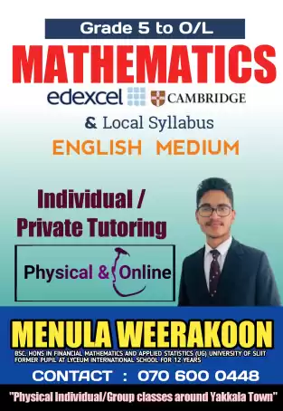 Mathematics Tutoring for Edexcel and Cambridge