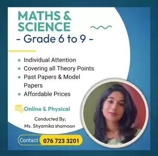 Maths and science classes