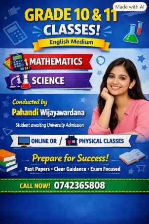 Maths and Science Classes for Grade 10,11 English medium