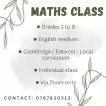 Maths class