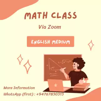 Maths Class - year 1 to 8