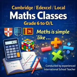 ✨ “Maths Classes✨